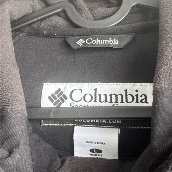 Columbia Black Full-Zip Hooded Jacket - Picture 5 of 7